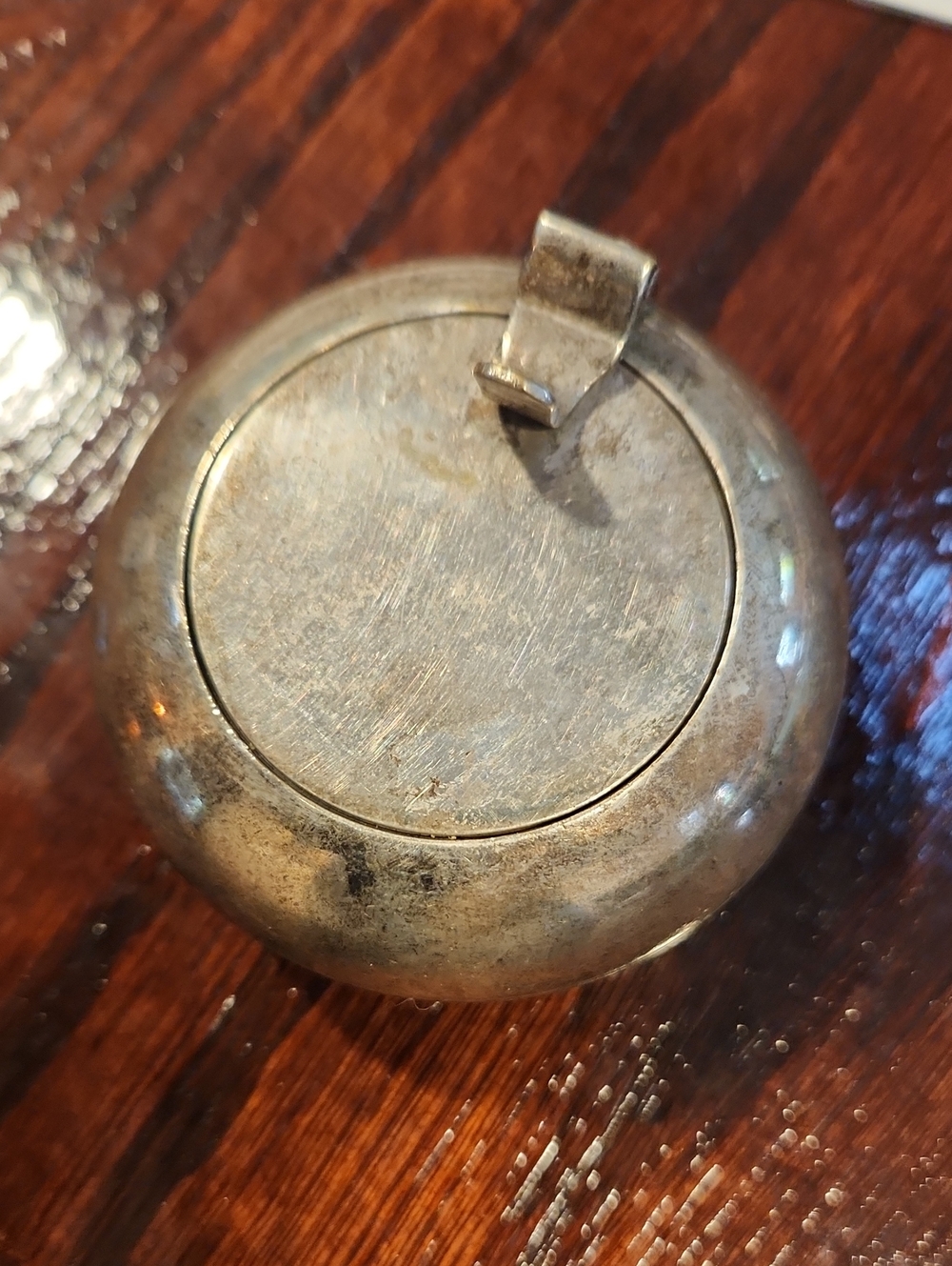 Vintage Metal Silver Plated Car Ash Try